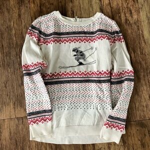 Talbots ski sweater